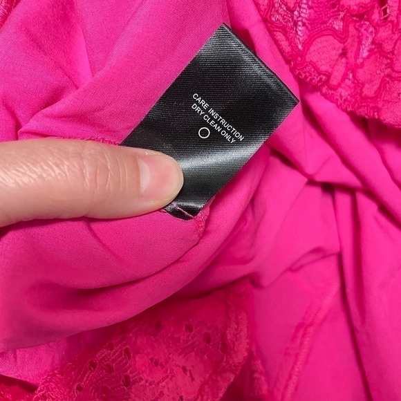 NBD × NAVEN Lace Zip front Dress in Pink - Picture 5 of 5